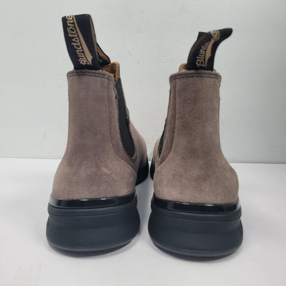 Blundstone 2145 Men's Rustic Brown Suede Chelsea Boots US Size 8.5 - Picture 4 of 9